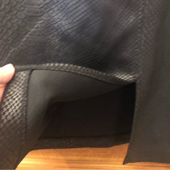 Marc New York/black reptile skirt/ NWT size XL - Picture 5 of 12